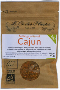 Mélange CAJUN* sachet 40g