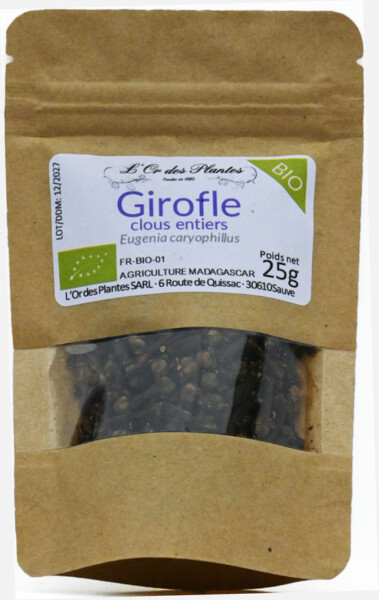 GIROFLE clous 25g* Bio