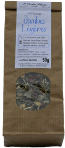 Tisane JAMBES LEGERES sachet 50g