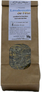 Tisane LENDEMAIN DE FETES sachet 50g
