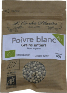 POIVRE BLANC bio 40g*