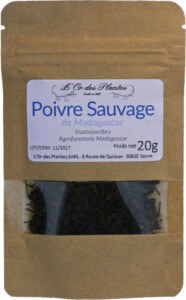 POIVRE SAUVAGE de Madagascar 20g