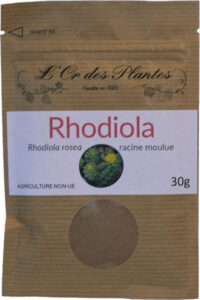 RHODIOLA racine moulue sachet 30g