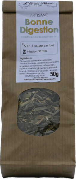 Tisane BONNE DIGESTION sachet 50g