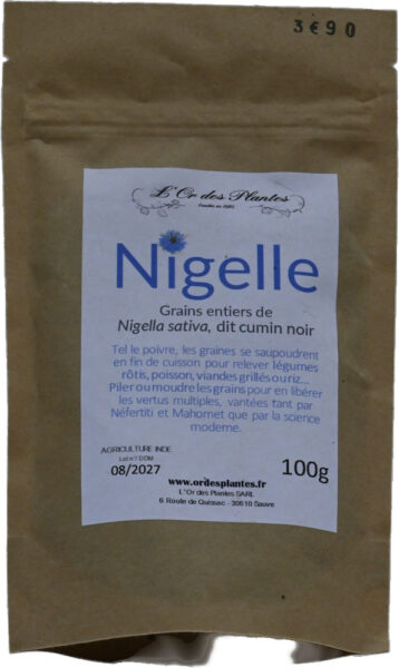 NIGELLE (cumin noir) graines 100g*