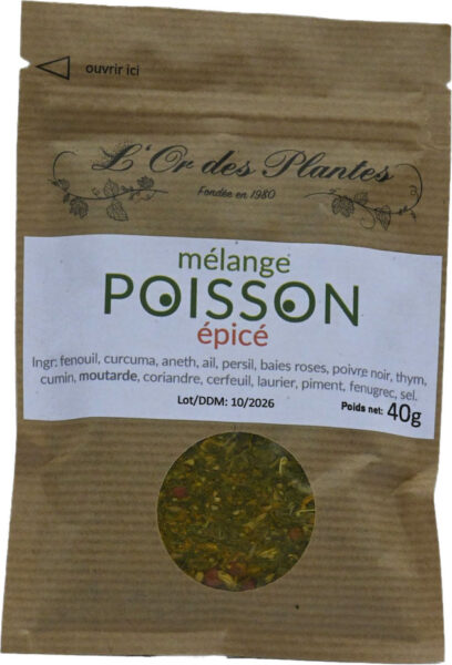 Mélange POISSON EPICÉ 40g
