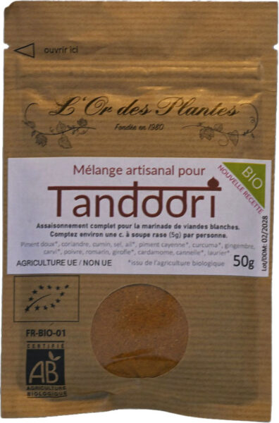 Mélange TANDOORI bio 50g*