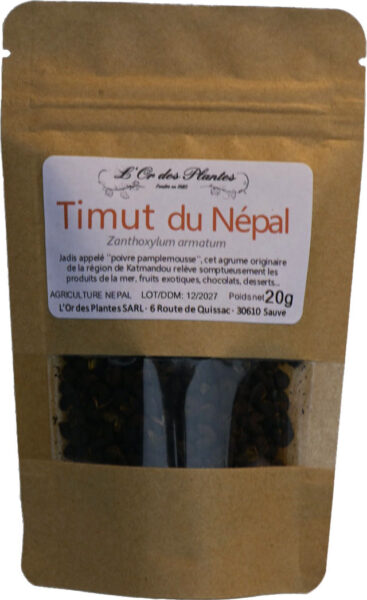 POIVRE TIMUT du Népal 20g