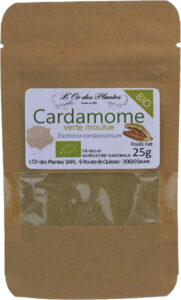 CARDAMOME bio moulue* 25g