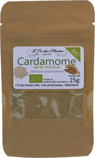 CARDAMOME bio moulue* 25g