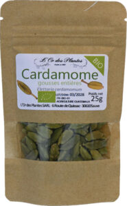 CARDAMOME GOUSSE VERTE* 25g