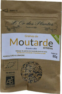 MOUTARDE JAUNE moulue 50g BIO *