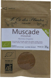 MUSCADE moulue bio* 35g