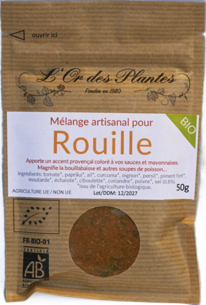 Mélange EPICES A ROUILLE bio* 50g