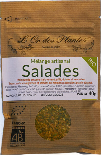Mélange pour SALADES bio* 40g