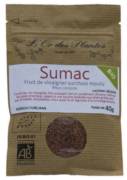SUMAC bio* sachet 40g